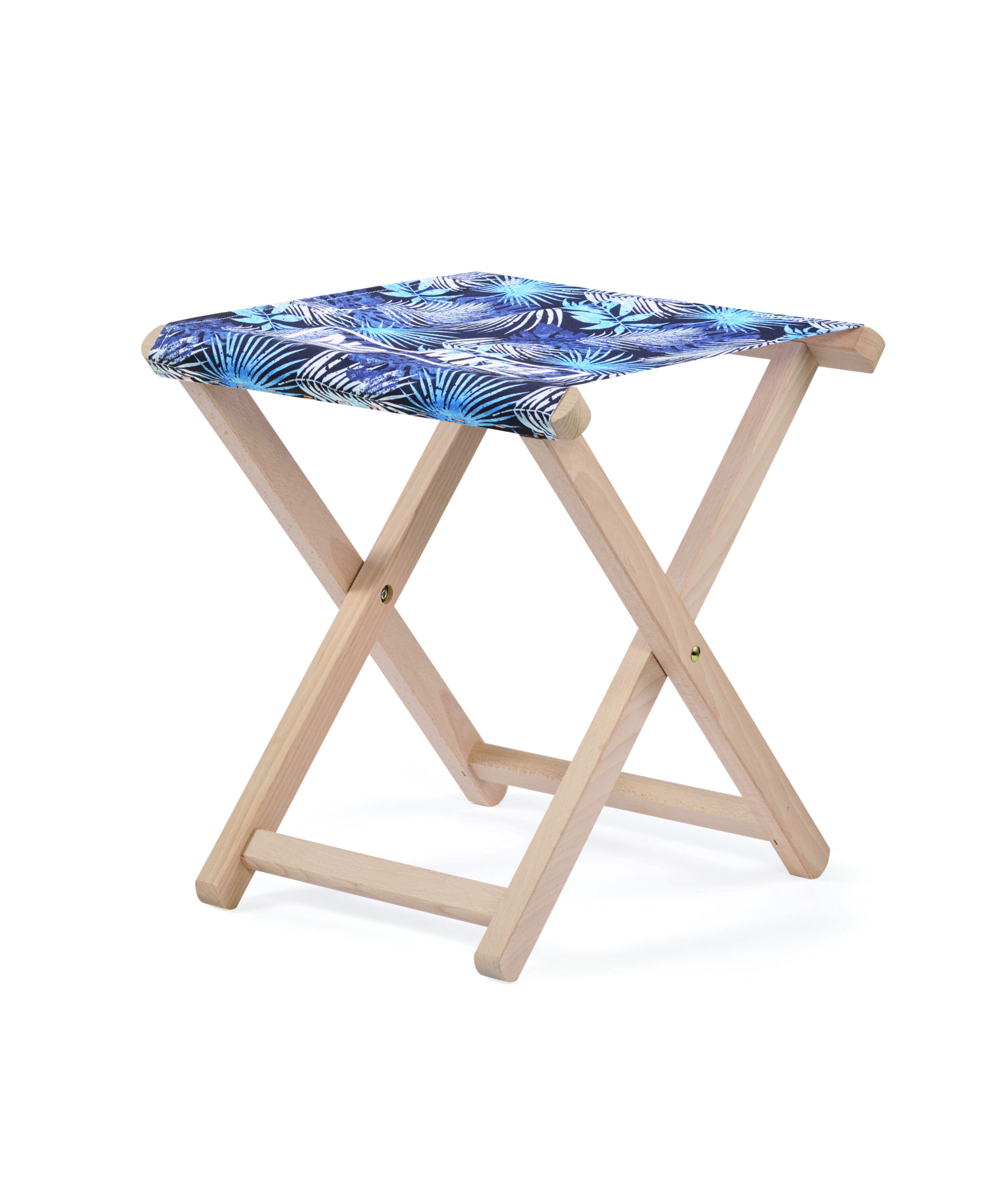 Wooden patio stool chair (sublimated) (EN581 Certified)
