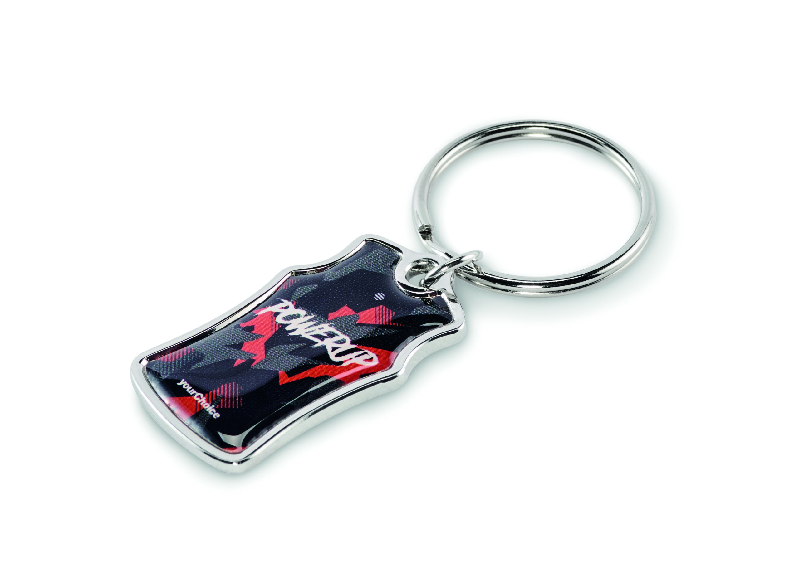 Sports team, domed singlet keychain