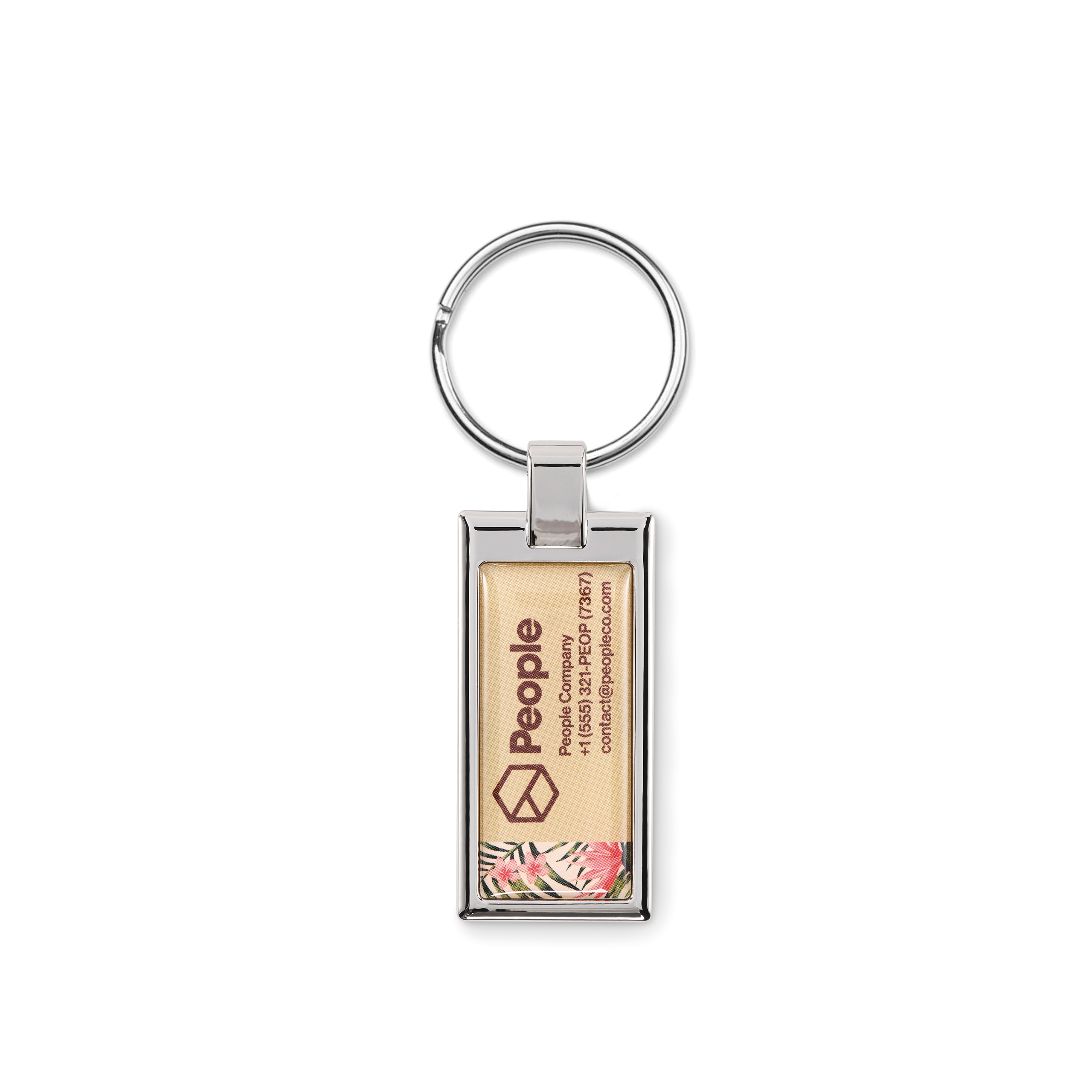 MK2039-M1-front.png Rectangle zinc alloy, domed keychain - slika 1